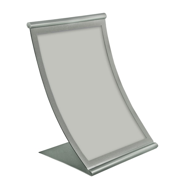 Azar Displays 8.5"W x 14"H Curved Metal Frame 300882 - main